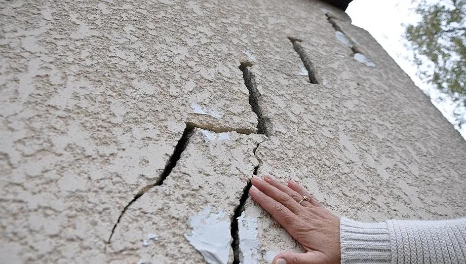 Fissure maison dû à la sécheresse